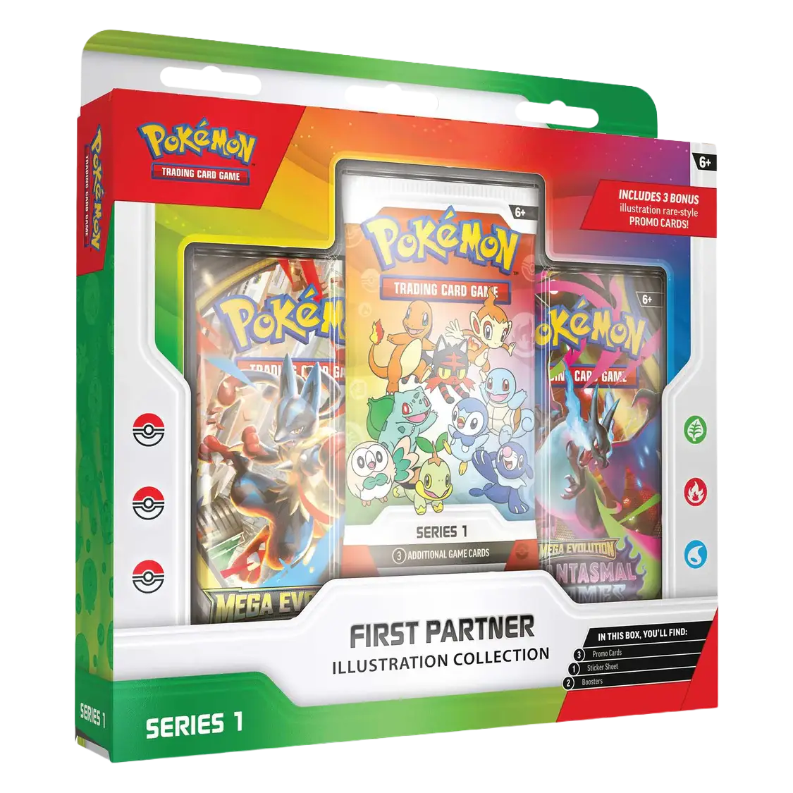 Pokemon - First Partner Illustration Collection Series 1