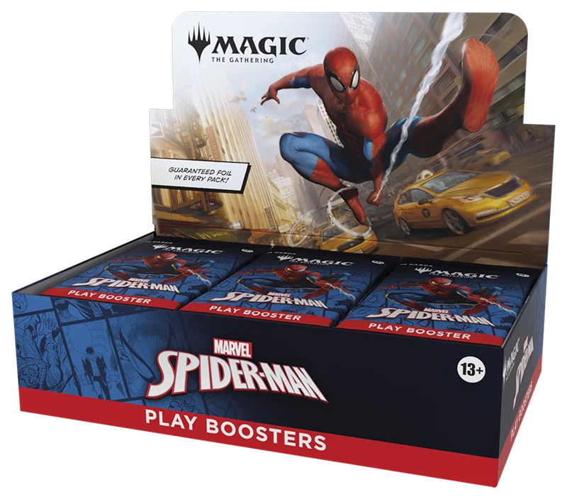 The EAN code for the Magic: The Gathering Marvel's Spider-Man Play Booster Box
